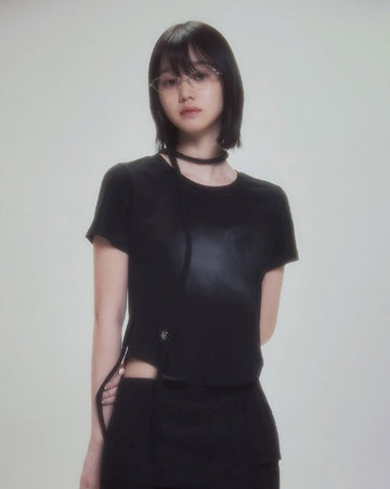 Vanish Tie Scarf T-Shirt